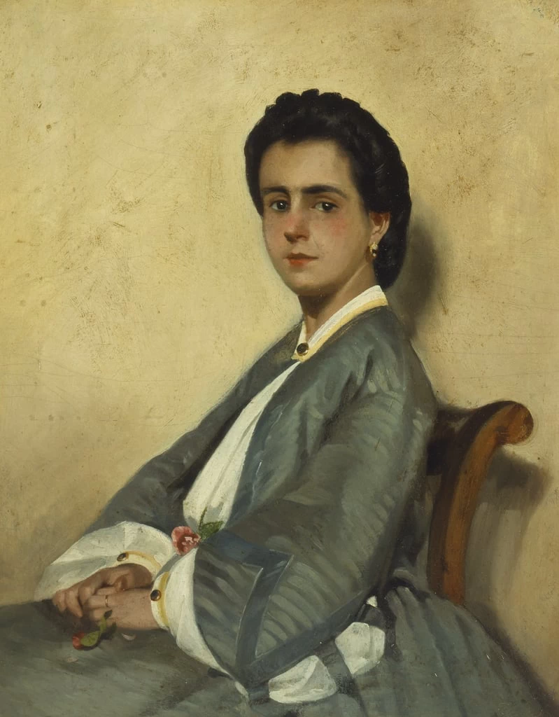 Ritratto della cugina Argia - Galleria d’Arte Moderna, Palazzo Pitti, Firenze